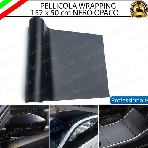 Pellicola wrapping nero - nero, opaco
