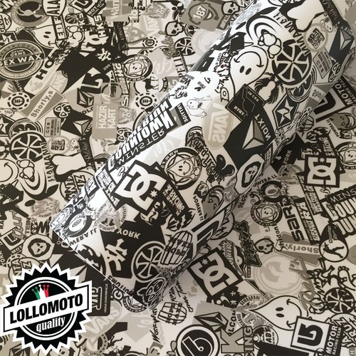 Sticker bomb bianco - bomb,