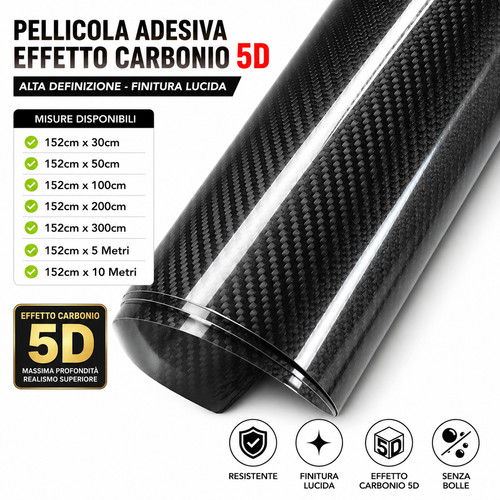 Pellicola adesiva carbonio - adesiva,